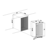 Cava de vino CAVIN ACD40FGB