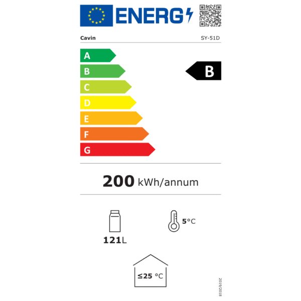 Refrigerador de bebidas para exterior CAVIN SY-51D