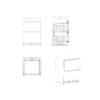 Refrigerador de bebidas para exterior CAVIN SY-51D