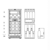 Cava de vino mQuvée WCED40PRP-780