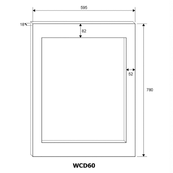 Cava de vino mQuvée WCED60PRP-780