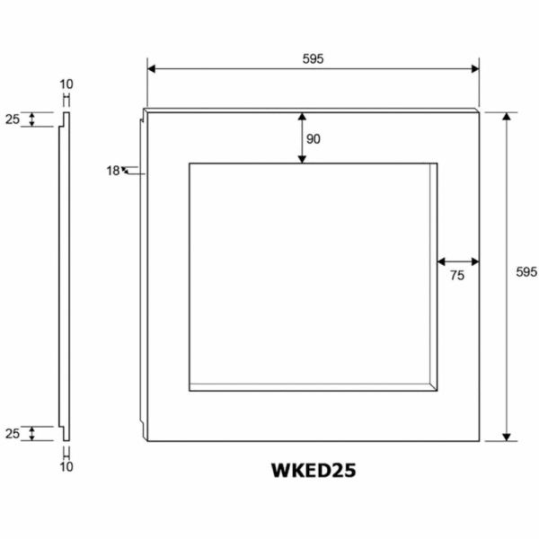 Cava de vino mQuvée WKED25PRP